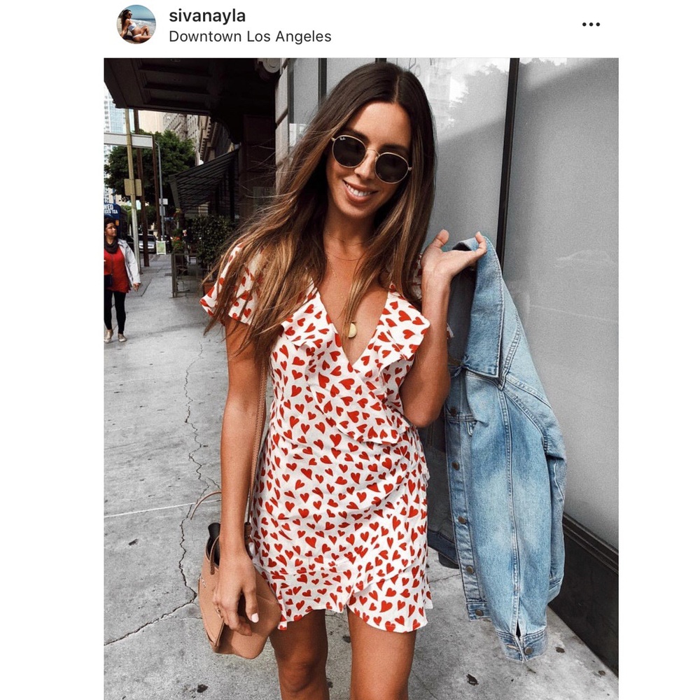 Beach riot wrap dress XS